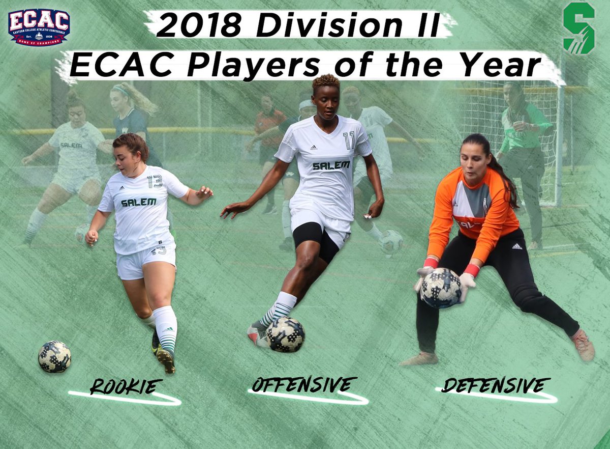 SalemUTigers's tweet photo. Congrats to @SalemU_Wsoccer sophomore Thuto Ramafifi, sophomore Valentina Bonaiuto and freshman Aliyah Armijo along with @SalemU_MSOC sophomore Federico Toschi for earning ECAC Players of the Year!
#TigerPride 🐅 https://t.co/r9yNUSNJhx