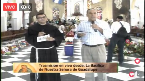Sigue la transmisión en vivo por FACEBOOK LIVE desde Basílica Nuestra Señora de Guadalupe bit.ly/2Efex6K