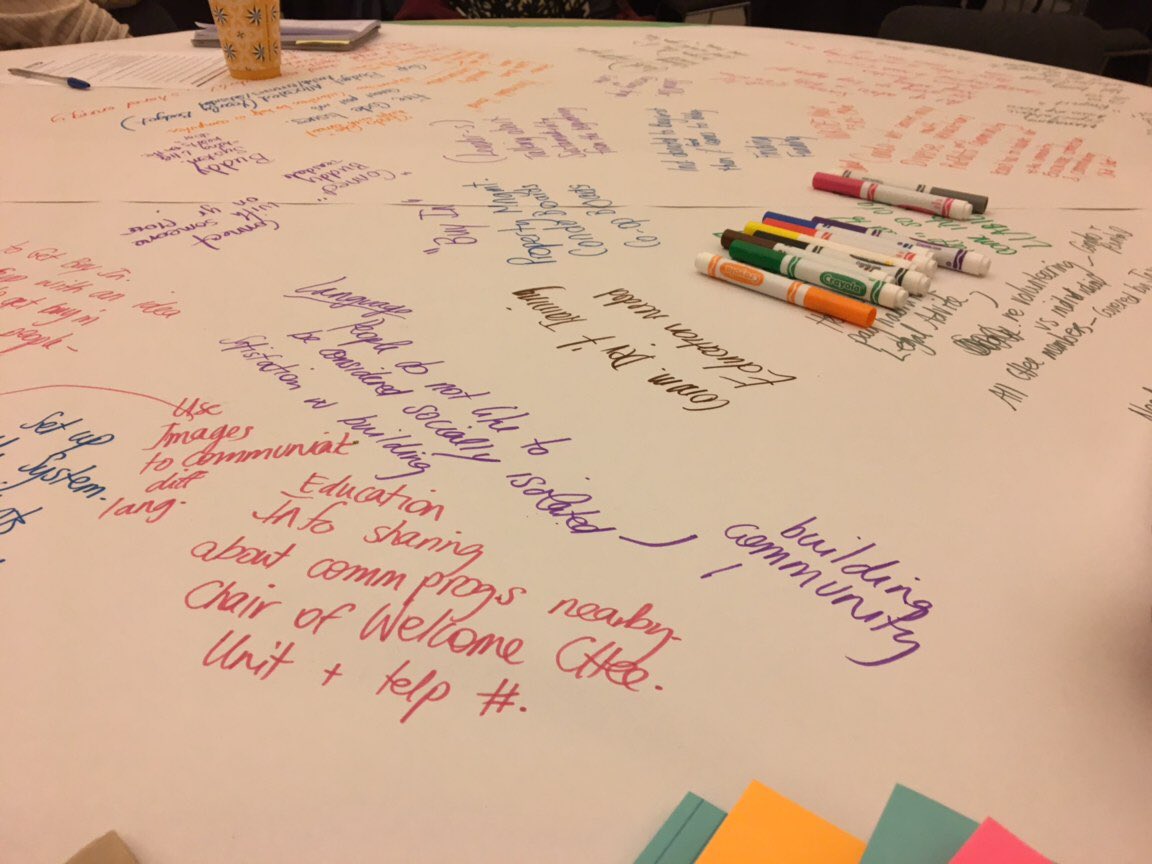 UHNOpenLab's tweet photo. What a wonderful way to spend the afternoon - with an amazing group of seniors who are taking charge and building communities in the sky. Thanks @torontolibrary for hosting us. #VerticalAging https://t.co/6xPuGhJmBq