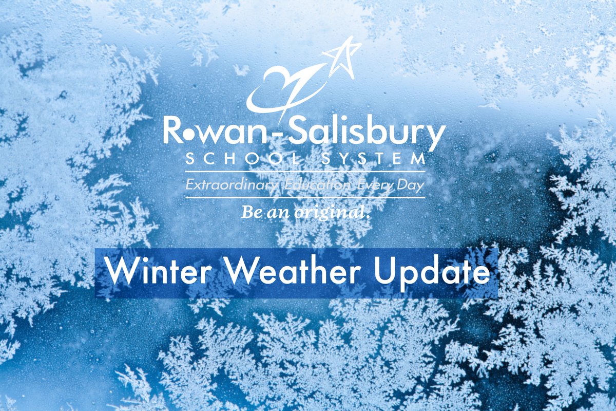 RSSchoolsNC's tweet photo. STUDENTS
Schools will be closed for Students on Wed, Dec12, 2018.

STAFF
Buildings will be open Wed, Dec12th, from 11am-4pm for staff to report to work. 

#DiegoRoCo
@lynn_moody @21stBioSmith @Corey_McNeill1 @Alesia_Burnette @DavidWhisenant @salisburypost https://t.co/vq4SKdZ8RA