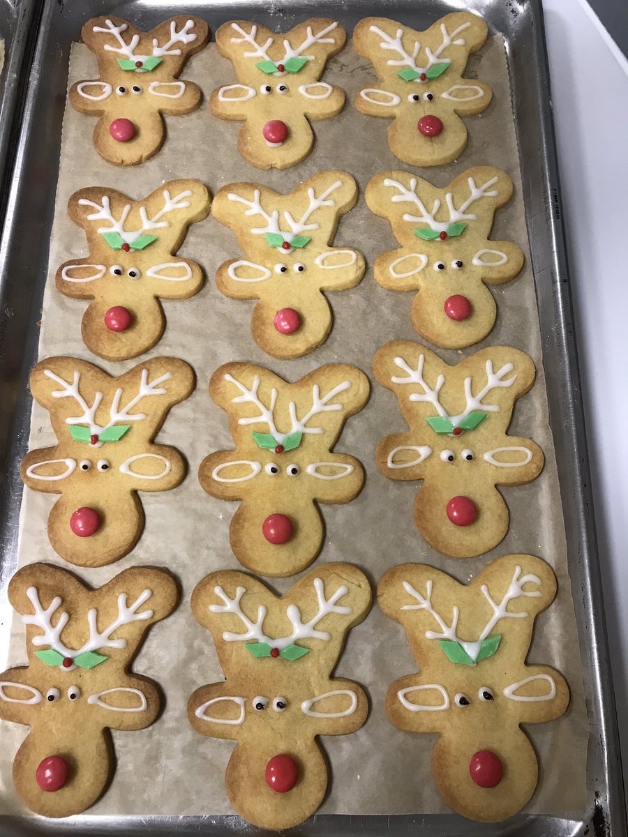 Bake a batch and let it cool down to room temperature. Upside Down Reindeer - Churcher S College Catering On Twitter Reindeer Shortbread Biscuits For The Infants After Their Nativity Or Are They Upside Down Gingerbread Men Churchersjunior Churchers1722 Nativity Https T Co Mmoriebhnm