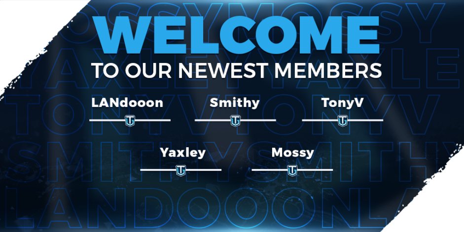 We are excited to announce our PUBG roster for the upcoming qualifiers! Huge welcome to @LANdooonPUBG <a href="/Smithy9797/">Smithy</a> @TonyVargz <a href="/Yaxley01/">Yaxley</a>&amp; @iMossyy
