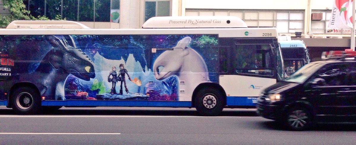 HTTYD_AU's tweet photo. Just spotted this bus in Sydney CBD!
Have you found #TheHiddenWorld? Share your Aussie #HowToTrainYourDragon pics with us! #HTTYDdownunder https://t.co/TvdFawe6mW