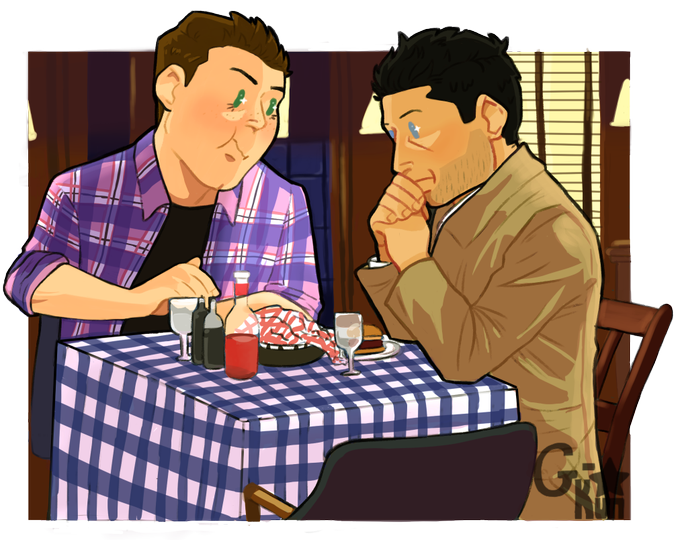 Supernaturalのtwitterイラスト検索結果 古い順