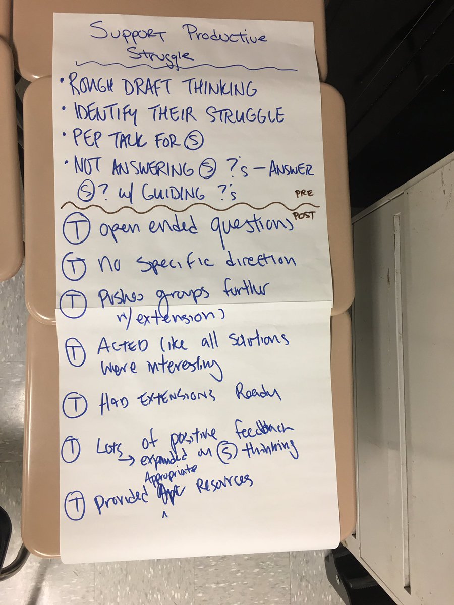 mrberg's tweet photo. Network 15 math teachers examining facilitation moves that support students “doing math” at HS Summit cycle 2, 💯#iTeachMath #CPSSummit #cpsSTEM https://t.co/KzK54Iv2AB