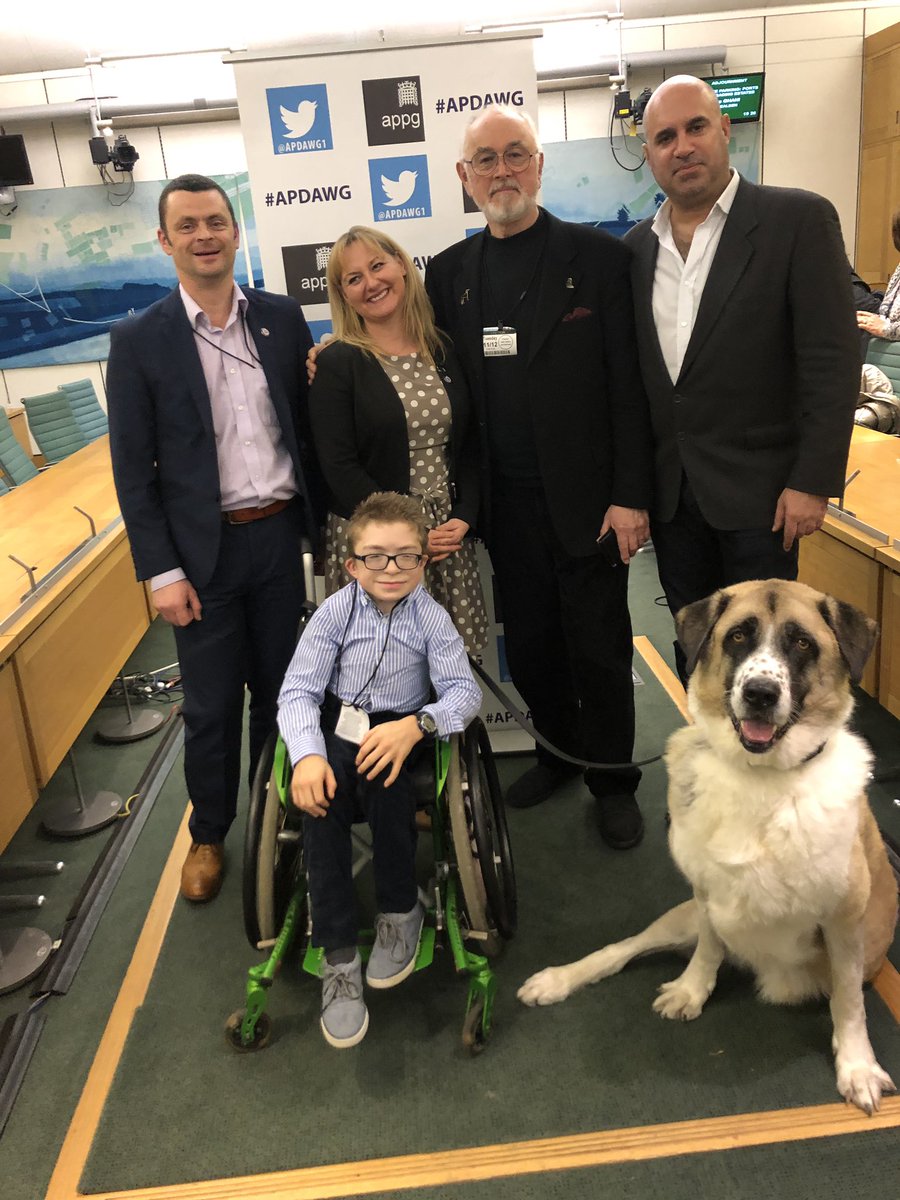 A massive thank you to @marcthevet for inviting us to the #APDAWG meeting, and to @PeterEgan6 for a wonderful interview with Owen. #wheresmum #AdoptDontShop #pupaid