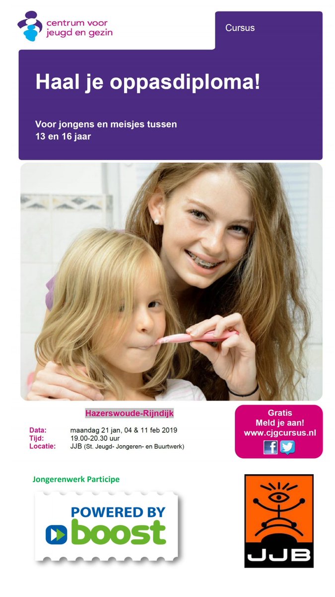 Haal je oppasdiploma! buurbook.nl/bericht/haal-j…