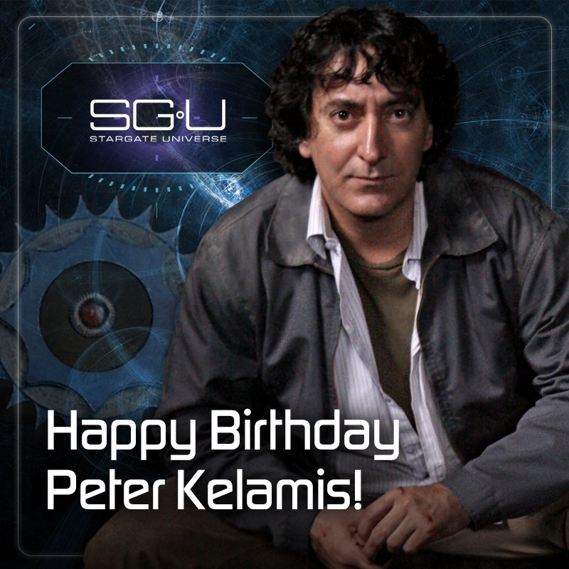 Happy Birthday to Peter Kelamis, aka Dr. Adam Brody! 