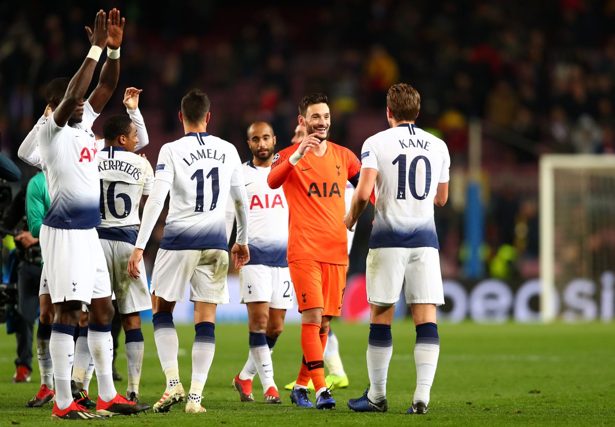What a performance from the lads. Did more than enough to win the game but going through was the aim so job done! Bring on the draw. #COYS #THFC #UCL