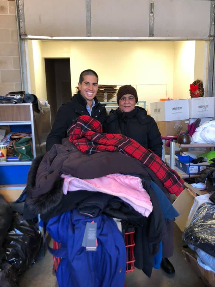 dank's tweet photo. Dropped off over a hundred jackets this morning @LazarusHouseInc because of all those who came last night.  Thank you everyone for your generosity! https://t.co/917Mbbz1ST