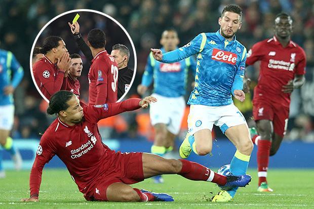 The Sun Football ⚽ on X: Virgil Van Dijk suspended for Liverpool's last-16  match after horror tackle    / X