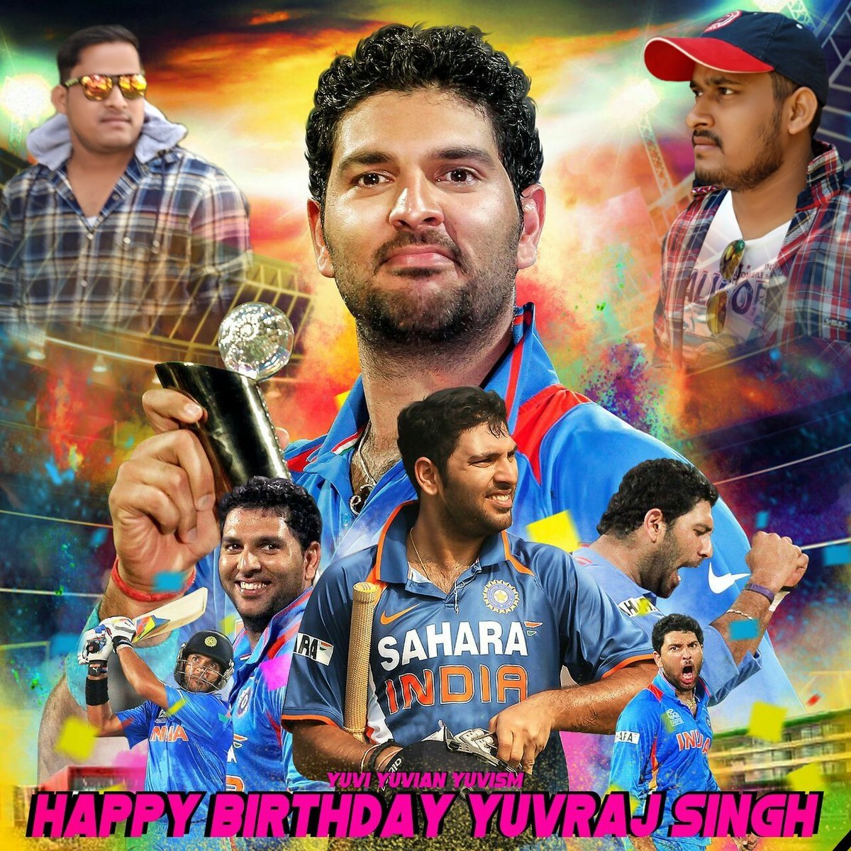 Happy Birthday to My ROLE Model, My Inspiration, and My God Happy Birthday Yuvraj Singh 