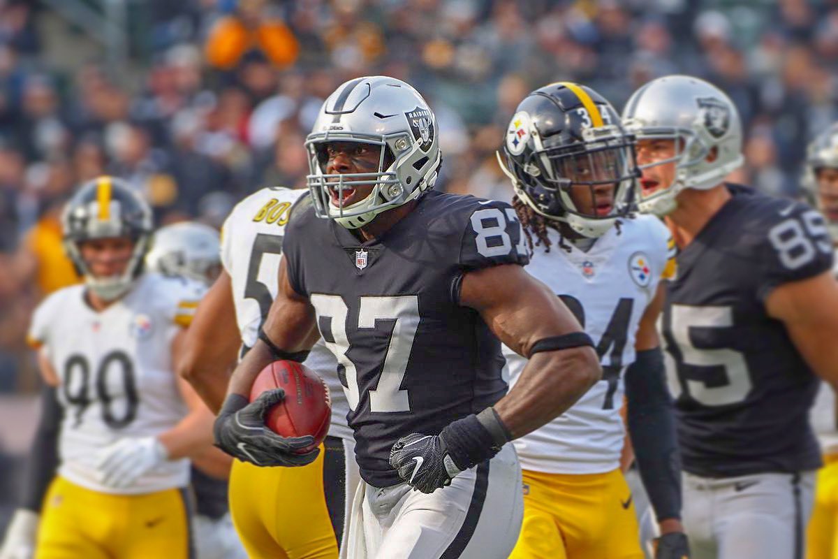JaredCook89's tweet image. Takin nothin for granted 👨🏾‍🍳💪🏾 Each ReTweet counts as a vote 📥 Where yuh at RaiderNation?!? @JaredCook89 #ProBowlVote