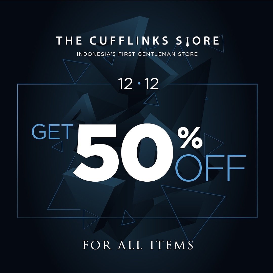 TheCufflinksStr's tweet photo. It's today! We are celebrating HARBOLNAS by ging our beloved customers 50% off for all items!
Valid for website only promotions!
https://t.co/EL9OtfMmol https://t.co/iu2E2WHmVu