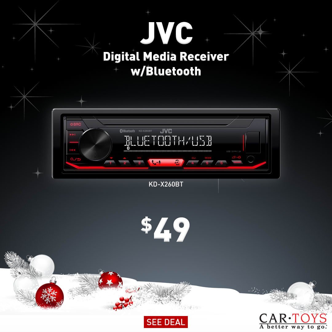 Car Toys on Twitter "Bluetooth Digital Media Receiver Only 49 JVC KD