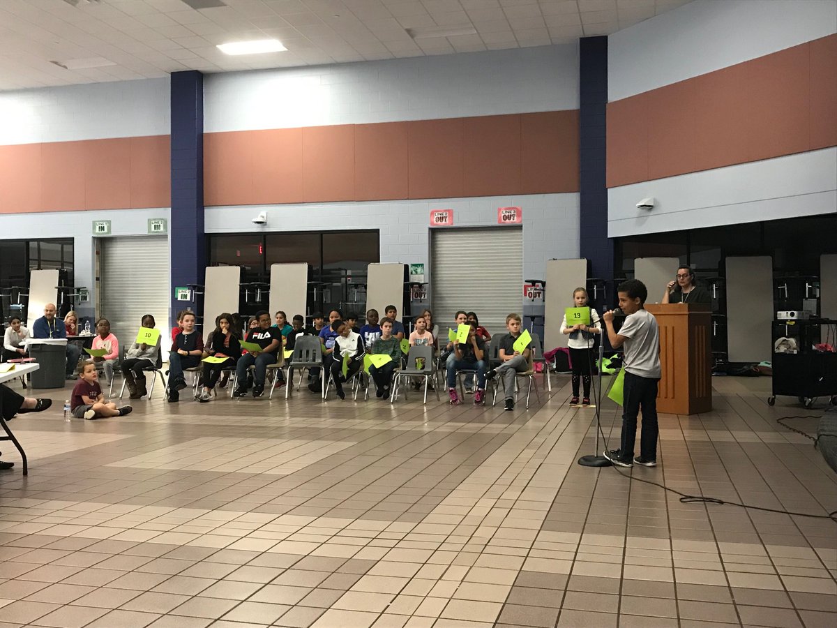 AultElem's tweet photo. Our spelling bee was a success!  Our winner, Josh Keene, can’t wait to participate in the district Spelling Bee.  Congratulations to all of our spellers! #TeamAult #CFISDSpirit https://t.co/eMH3rDhp81