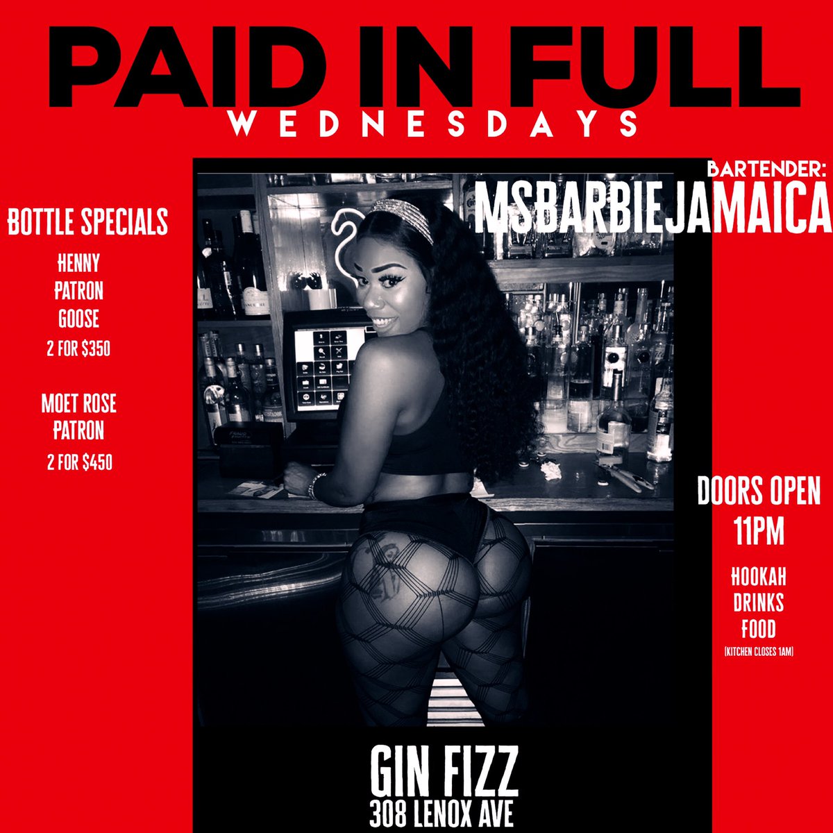ginfizzharlem's tweet photo. This Wednesday @ginfizzharlem #paidinfullwednesdays #vibewithus #ginfizzharlem ✨🎈🥂 https://t.co/5x9TkNkLrZ