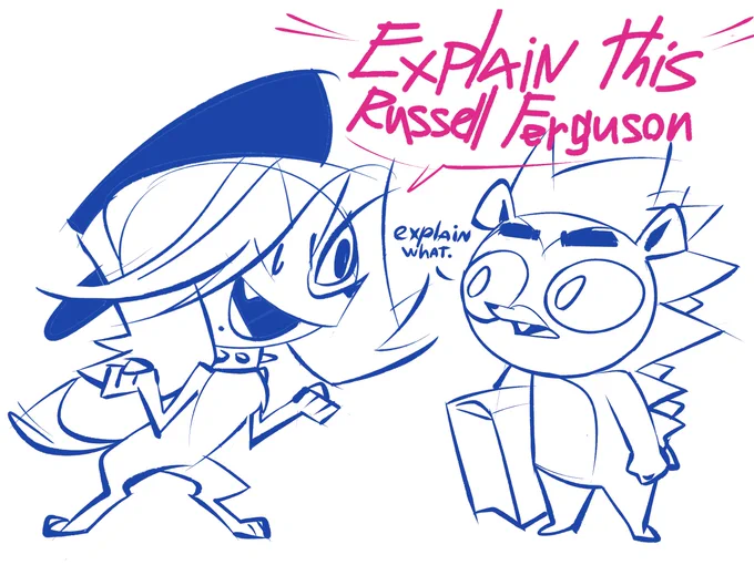 Zoe makes musical references 