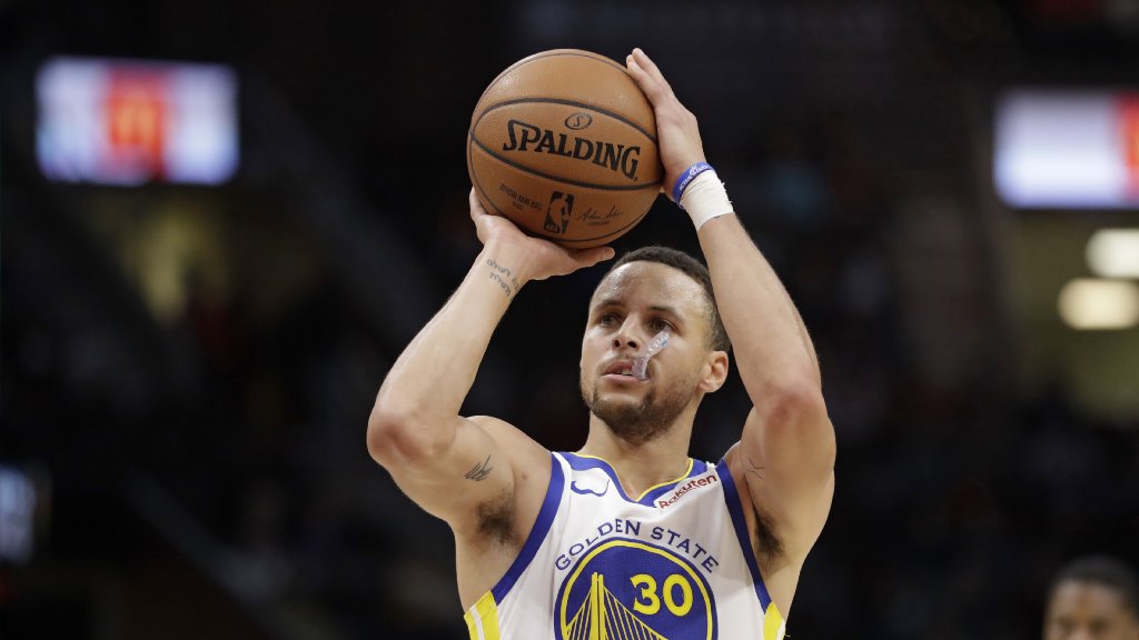 latimes's tweet photo. Stephen Curry gets invite to NASA space center after expressing doubt about moon landings https://t.co/vVZallJ22Z https://t.co/9HMe3GOFAv