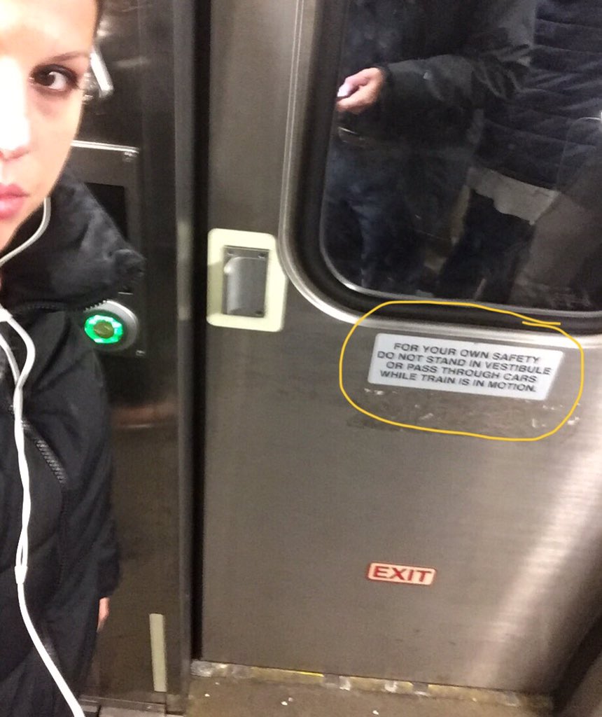 CtNYCommuteGal's tweet photo. Well where else would you like me to stand #njtransit ? @FuckNjTransit https://t.co/3DNTL0yKe5