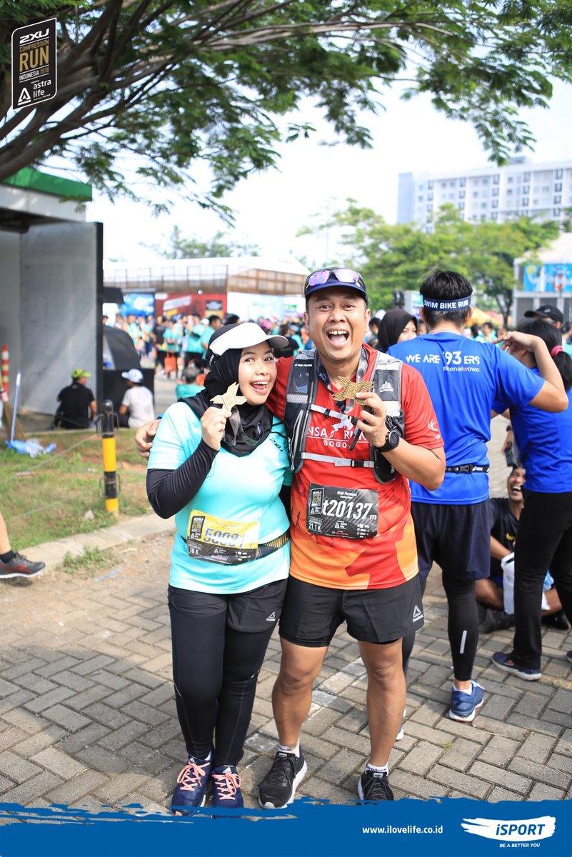 aaqq's tweet photo. my third half marathon and last race in 2018. this is really awesome year! ๐ช๐ฝ๐ช๐ฝ๐ช๐ฝ #2xucompressionrun2018 #lariinaja #jangankasihkendor #hayulumpat #lateposting https://t.co/aS2Vi00ZgM
