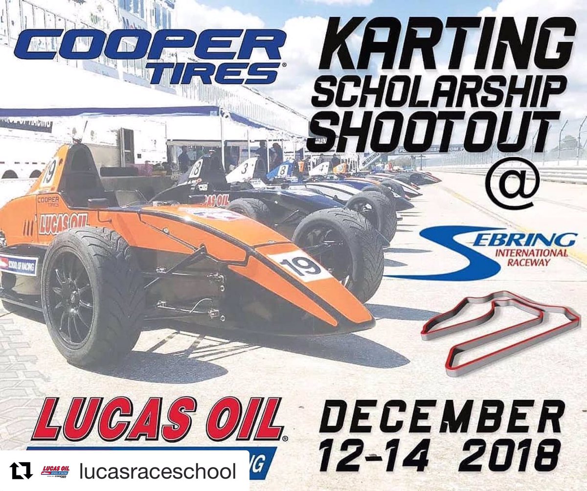 Hey everyone!  Give Nick a shout out and a retweet!  The support of our fans is mega to see!!! 
<a href="/LucasRaceSchool/">Lucas Oil School of Racing</a> #teamcoopertire #shootout