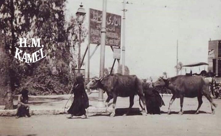 من امام نادي الزمالك بالقاهرة 1920 - المختلط آنذاك.