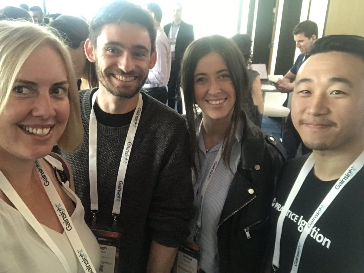 Anna_Cochrane's tweet photo. Can’t beat catching up with a great crew!
Previously it was accounting conferences & now its #CustomerSuccess ...
#PulseAPAC2018 https://t.co/f0AwIuZ3CL