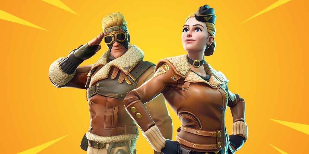 fortnite news update fight or flight cloudbreaker outfit and aviation age gear available - fortnite age