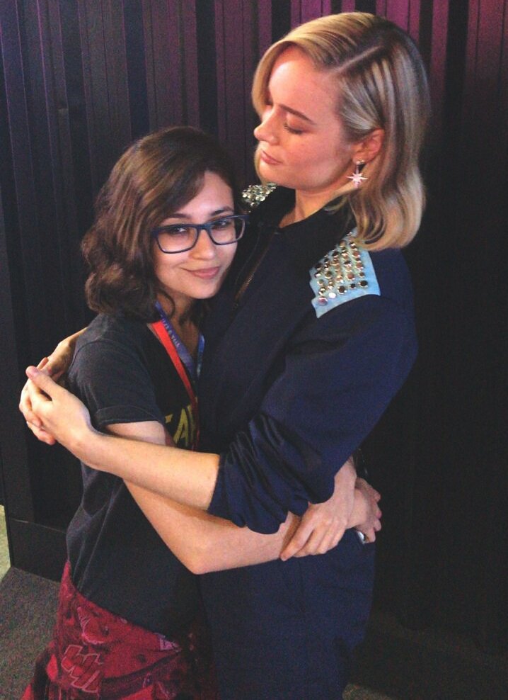 brielarsonposts's tweet image. i just want a hug from her :'(