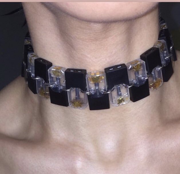 DEATHWILLFIND's tweet image. I got a new chain.