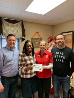 SHLonghorns's tweet photo. Thank you to Samaritan's Purse @gwinnettchurch for paying off the school lunch debt at Sugar Hill! #GCPS #LanierSchools #ForGwinnett https://t.co/qOEUhPWVeA