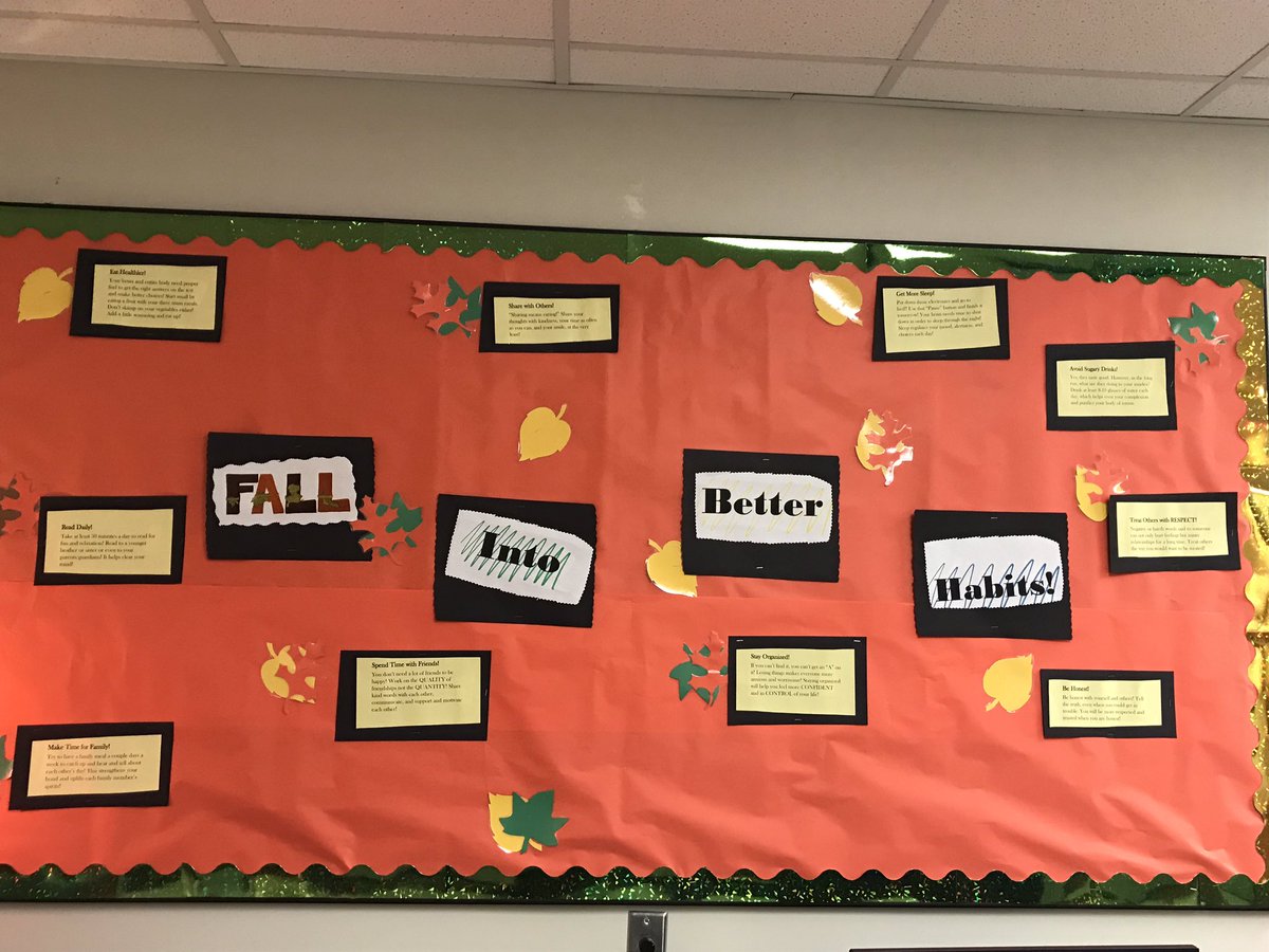 MiddletonRonika's tweet photo. Precious Daugherty has been an awesome addition to the guidance department at BTMS! She created this fall and winter bulletin board to share healthy habits for our students and to increase awareness of our role as School Counselors. #FMSD12Days #BTMSTECHIES https://t.co/LargzhgVI6