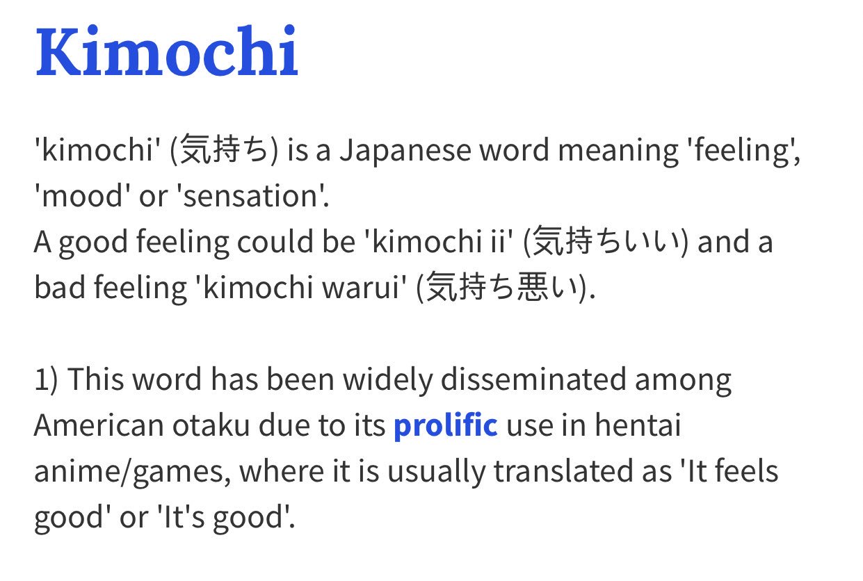 FREEDOM IS OUT!!! on X: i see some are curious as to how the statement  would translate to him watching jav. ck is saying “ang~ kimoddi” a  koreanized version of the famous