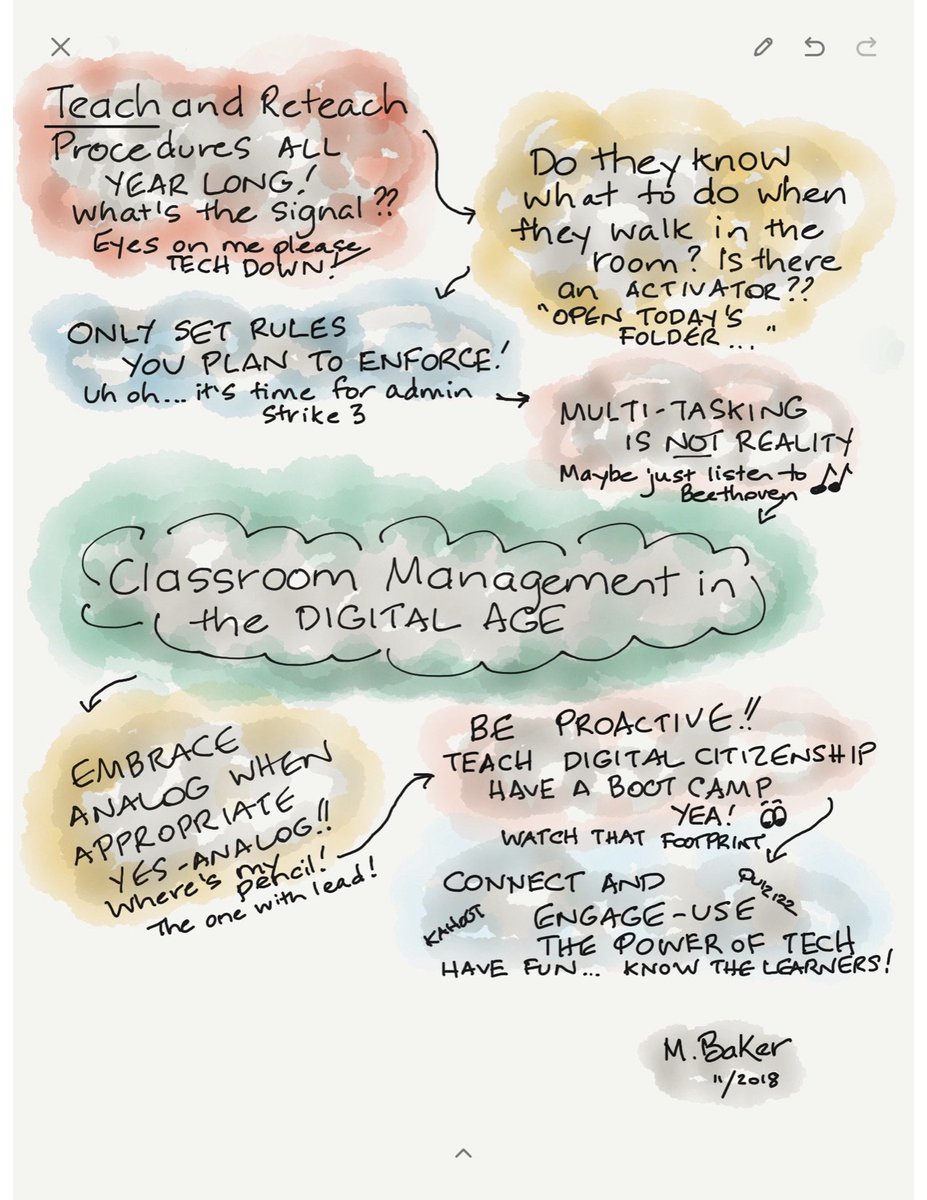 Maria Baker (@bakermath1) on Twitter photo Classroom Management in the Digital Age: great ideas and helpful reminders
#CMDigitalAge, #CoppellDLC, <a href="/heza/">Heather Dowd</a> <a href="/pgreensoup/">Patrick Green</a> <a href="/heartinlife/">Trisha Goins</a> #trysomethingnew #BookSnaps #sketchnotes Classroom Management in the Digital Age: great ideas and helpful reminders
#CMDigitalAge, #CoppellDLC, <a href="/heza/">Heather Dowd</a> <a href="/pgreensoup/">Patrick Green</a> <a href="/heartinlife/">Trisha Goins</a> #trysomethingnew #BookSnaps #sketchnotes