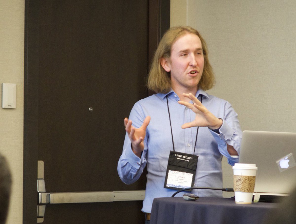 Stephen <a href="/SBonner0/">Stephen Bonner</a> presenting our work on Temporal Graph Offset Reconstruction: Towards Temporally Robust Graph Representation Learning at Big Data 2018