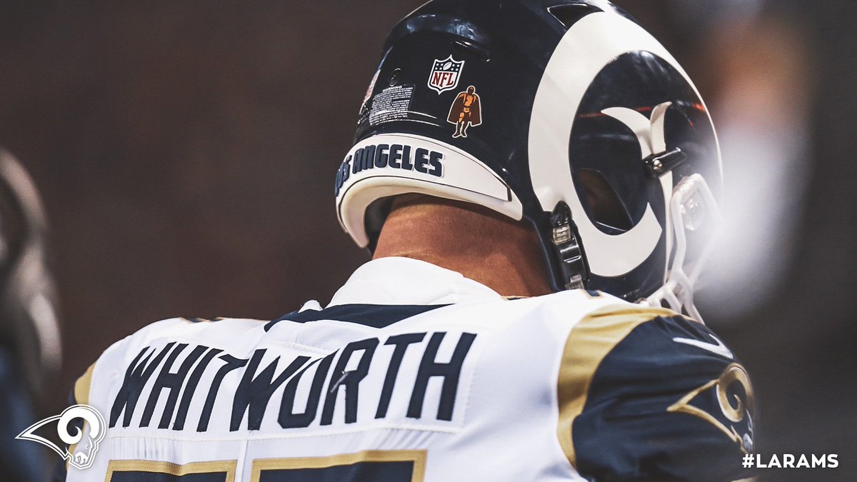 RamsNFL's tweet photo. 1️⃣ RT = 1️⃣ #WPMOYChallenge vote AND 1️⃣ #ProBowlVote!

RT to help @awhitworth77 receive $25,000 for his charity of choice + send him to the Pro Bowl! https://t.co/AlsWVbvja3