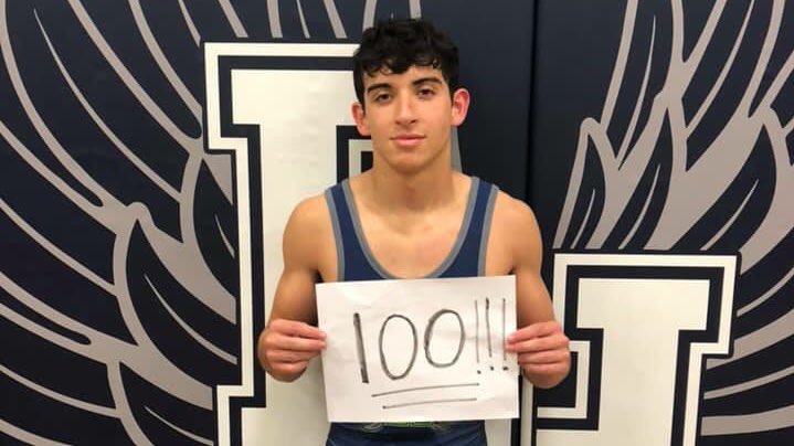 The good guys pick up the dual match victory tonight over the Ocoee Knights. 
To close out the night senior Angel Giraldo secures his 100 individual win!! #WeAreLakeHowell