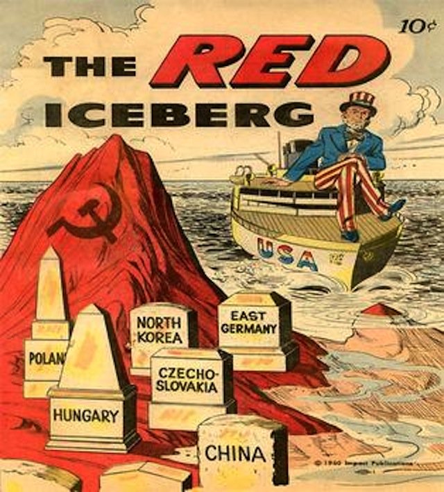 George Coe on Twitter: "A2 #whapchat Two more Cold War images, Red Iceberg, https://t.co/C0hFUwOulK and "Communist More Slaves," https://t.co/jjF6t1j620" / Twitter