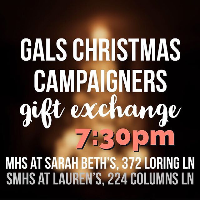 ylfayco's tweet photo. We cannot wait for Thursday! There is a \$10 limit for the gift that you bring for the exchange. See you then! https://t.co/vsSvSfRWXd https://t.co/PZrS5evbDe