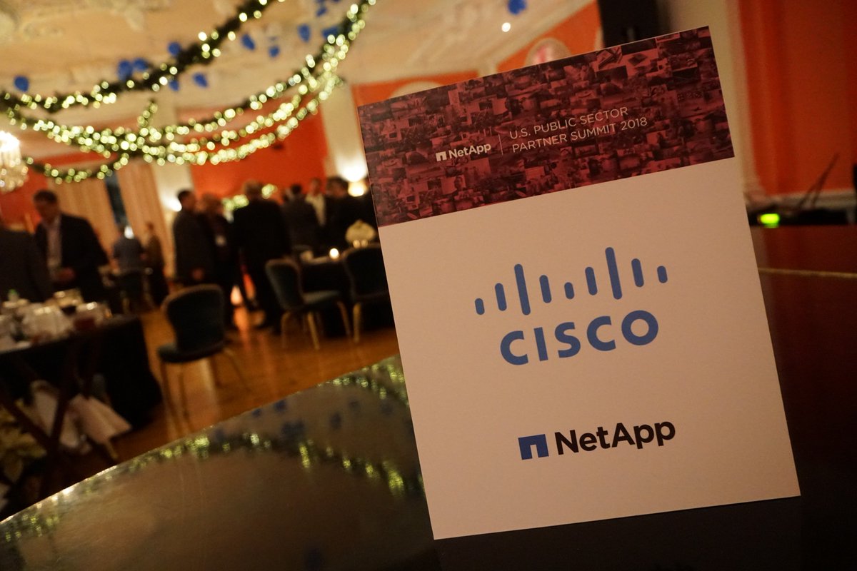 NetApp Public Sector tweet media