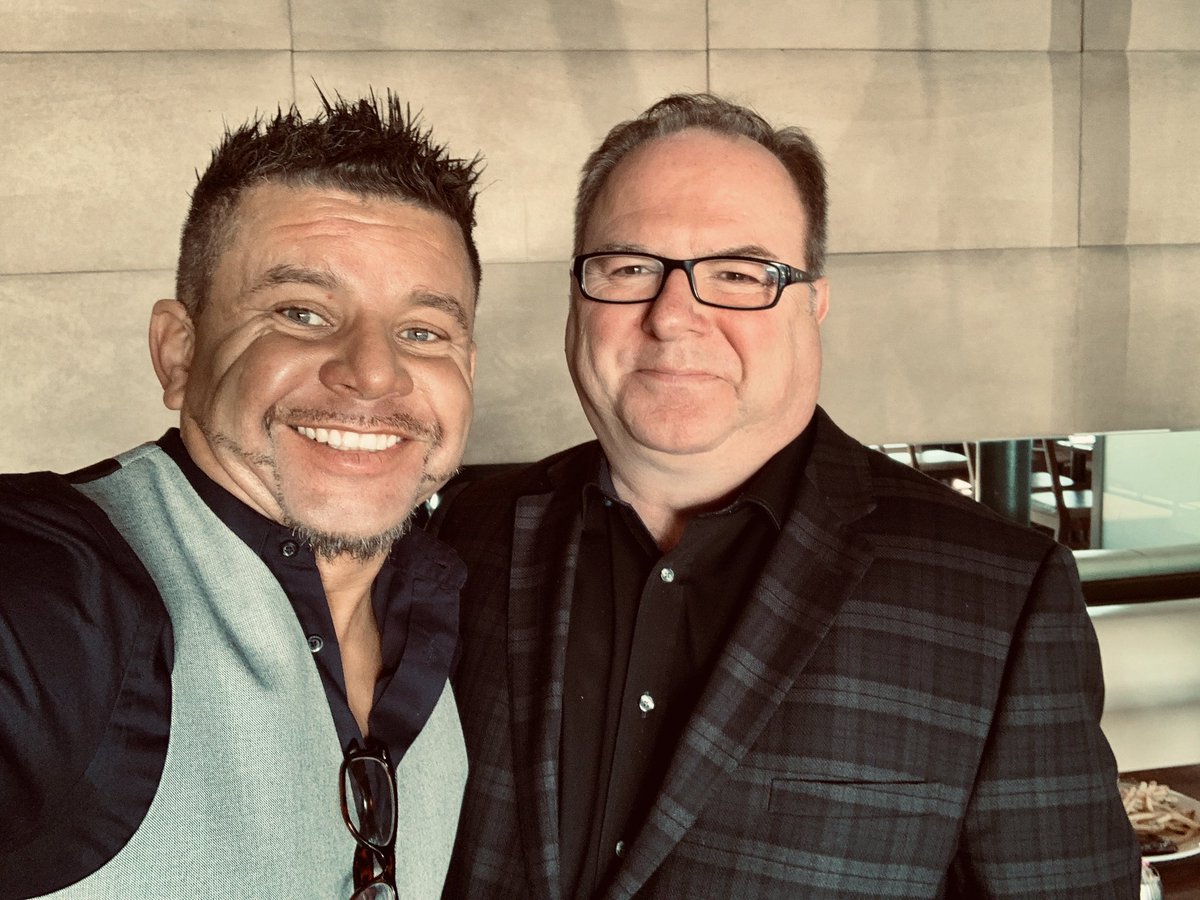 CreativeProphet's tweet photo. What a great time I had hanging out with the Cannibal-ist Commander and Chief @Tombomb  #upryzr #Cannibalist @UPRYZR https://t.co/VFj4ztWND2