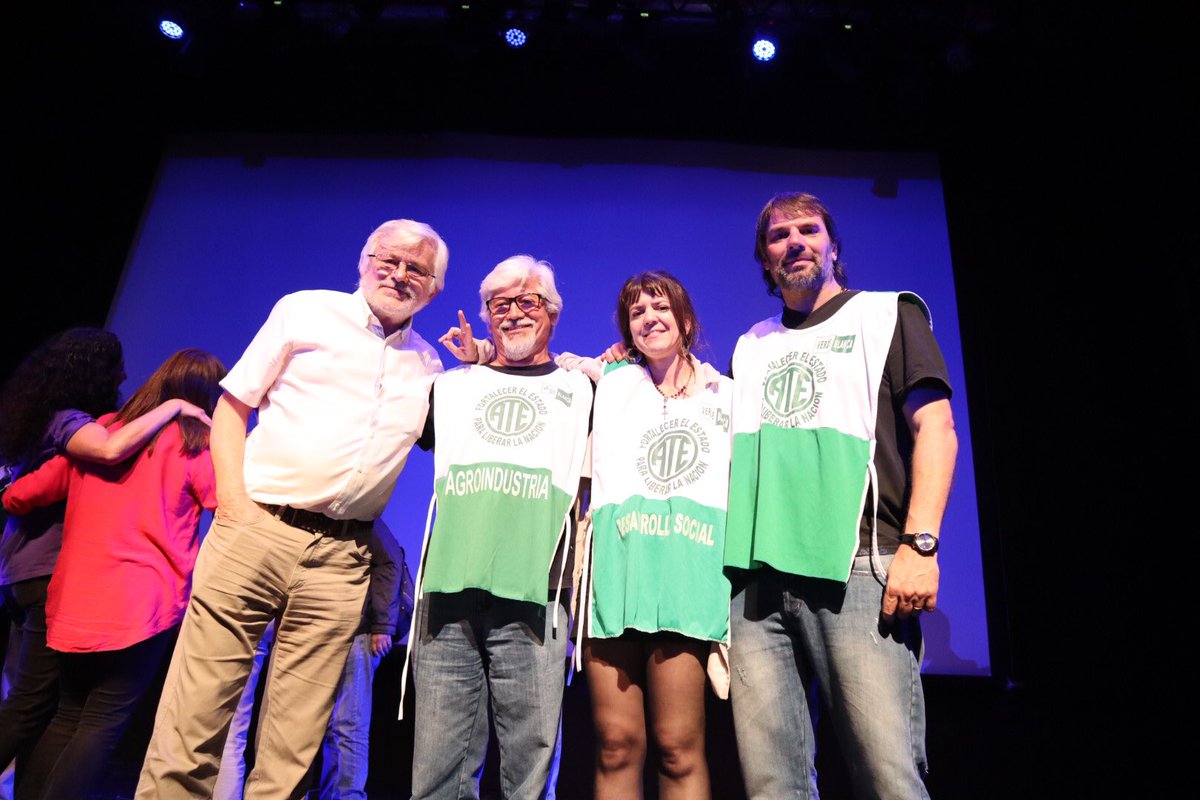DanielCatalano_'s tweet photo. Hoy asumimos la conducción de la @CTAok junto al compañero @HugoYasky y a @edgardollanoapa, con el compromiso de seguir la lucha contra el modelo neoliberal, pero sobre todo, con la firme convicción de promover un nuevo modelo nacional, popular, feminista y de liberación. https://t.co/ySBYEV6Cke