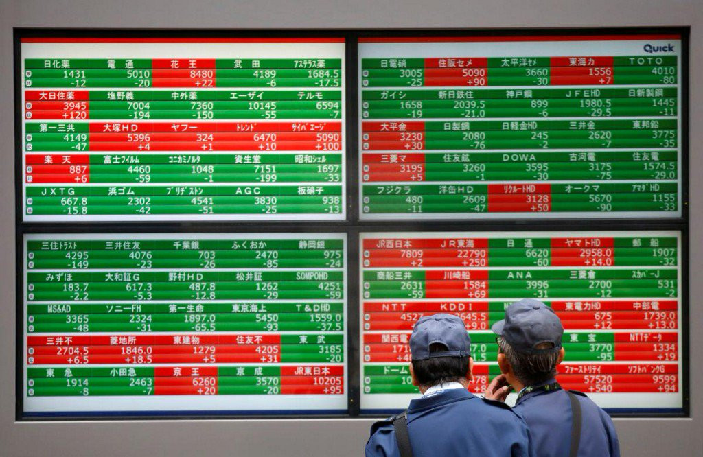Reuters's tweet photo. Asia stocks up on Sino-U.S. trade hopes, sterling nurses losses https://t.co/wCFiGVBhWg https://t.co/VX2DUzMApY