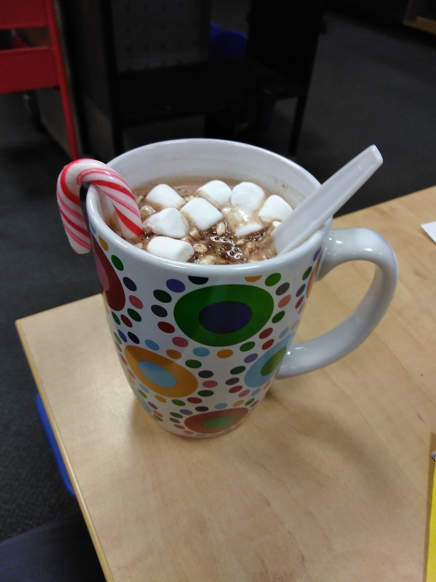 MylyndaGill's tweet photo. Drinking hot chocolate while supervising the @KeeneMasonLib during the #LateNightStudyHours of #FinalsWeek. Last 2am shift of the semester. @KeeneState_ #LibraryLife #LoveMyJob #HotChocolate https://t.co/tXKOObfdin
