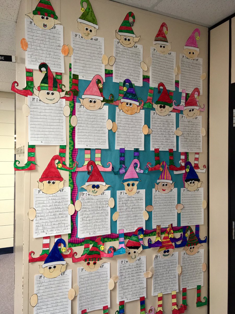 KaiserAudra's tweet photo. Have you ever wanted to work for Santa? We do! We filled out job applications to work in the bakery, gift wrapping, and toy making departments. Then, we wrote persuasive letters to Santa! #writingIn3rdGradeIsFun https://t.co/yMgVjS8DXw