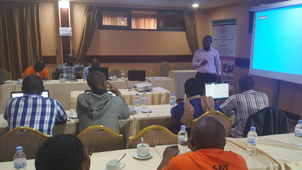 Tesy2011's tweet photo. Happening now day 2 @RwandaWomenNet on knowledge management training for staff &amp; EDV project partners.   #RWNKMtraining https://t.co/IK20JvzSP0