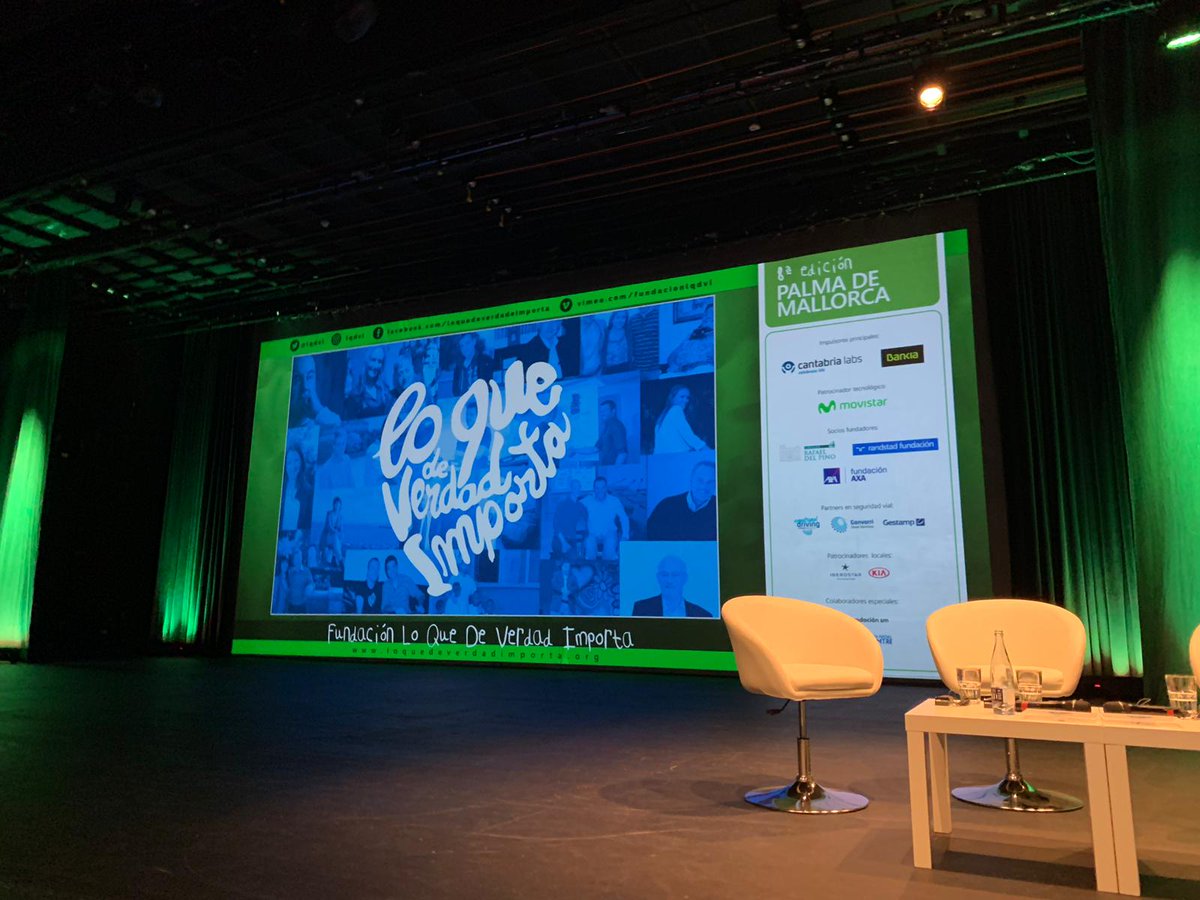 ¡Hoy es un gran día! Falta muy poco para que dé comienzo la 8a edición del #CongresoDeValores ➡️ Lo Que De Verdad Importa. Los 3 ponentes de hoy son @APampliega, @DaniCaver y Saroo Brierley 👏👏
#LQDVI
