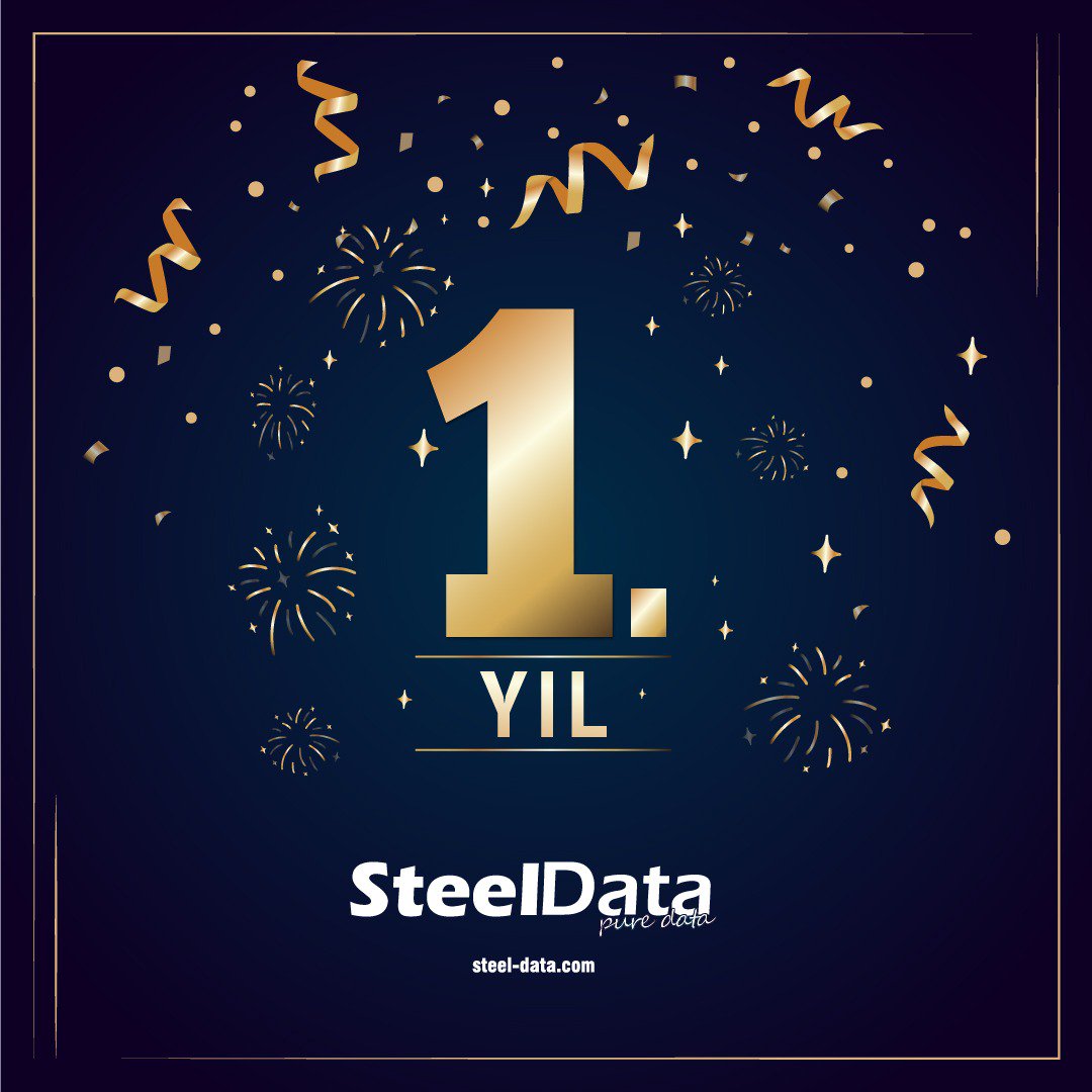 sahapataman's tweet image. Birinci yılımızı başarılı bir şekilde tamamladık... 
Bize inanan, güvenen, destek olan ve bizimle yürüyen herkese teşekkür ederiz.... 
#Çelik sektörümüz için daha fazlasını ve iyisini yapmak için gayretlerimizi arttırarak sürdüreceğiz...
@SteelData #SteelData