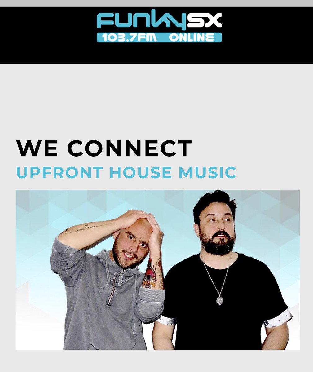 Connoisseur cuts tonight 9pm. <a href="/billyhodge/">Billy</a> &amp; @Moojaaofficial connecting the dots between #housemusic #techno &amp; #electronica @FunkySX 103.7FM